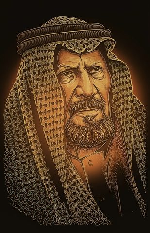 صورة الشاعر تراحيب بن سويلم العتيبي