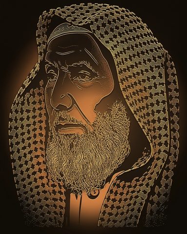 صورة الشاعر محيل بن سويلم العتيبي